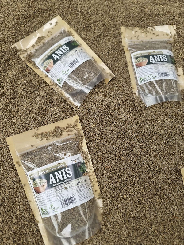 Semillas de anís secas para aromatizar panes y bizcochos