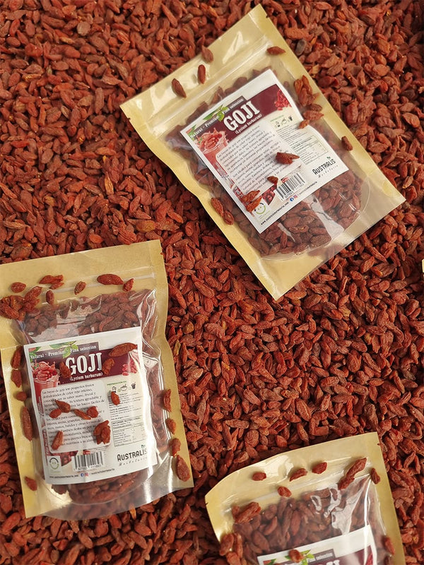 Bayas de goji para smoothies, bowls y desayunos