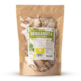 Bergamota hojuelas deshidratadas
