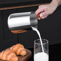 Cafetera Turca de Acero Inoxidable con Mango Largo