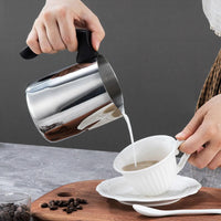 Cafetera Turca de Acero Inoxidable con Mango Largo