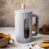 Prensa Francesa de Vidrio Borosilicato 600ml / 1000ml para Café y Té