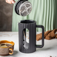 Prensa Francesa de Vidrio Borosilicato 600ml / 1000ml para Café y Té