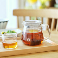 Jarra de café Timemore de vidrio con marcación de nivel 360ml / 600ml