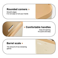 Contenedor para Arroz y Alimentos Secos 5/10/15 kg