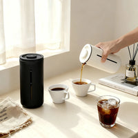 Prensa Francesa Timemore 450 ml de vidrio resistente al calor con filtro de acero inoxidable