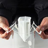 Bolsas filtro de café desechables con asa para colgar (50/100 uds.)