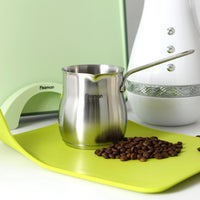 Cafetera Turca Alta Gama de Acero Inoxidable con Base para Inducción