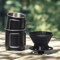 Filtro de Café Portátil Plegable Reutilizable de Silicona para Camping, Viajes y Oficina