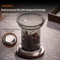 Tetera de alta gama Gianxi de borosilicato con filtro