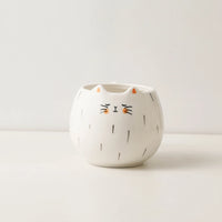 Taza de cerámica adorable con forma de gato de 300 ml