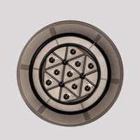 Dispersor de agua Timemore para café filtrado con flujo constante