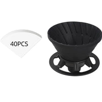 Filtro de Café Portátil Plegable Reutilizable de Silicona para Camping, Viajes y Oficina
