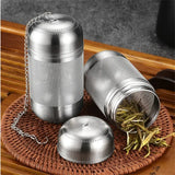 Colador de té de acero inoxidable con malla fina