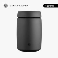 Frasco hermético CAFEDE KONA de acero inoxidable para café, té y almacenamiento