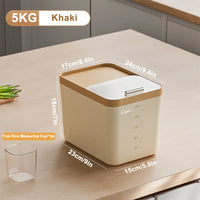 Contenedor para Arroz y Alimentos Secos 5/10/15 kg