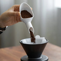 Cuchara medidora CAFEDE KONA para granos de café 20 g y dosificación diaria