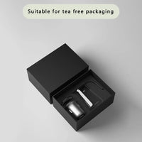 Tetera de vidrio 300 ml de un clic con infusor magnético