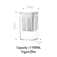 Filtro para Yogurt Griego de Acero Inoxidable Colador Separador de Suero (Whey)