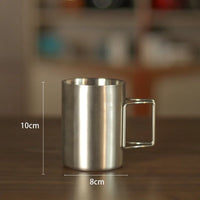 Filtro de café portátil de acero inoxidable práctico y reutilizable
