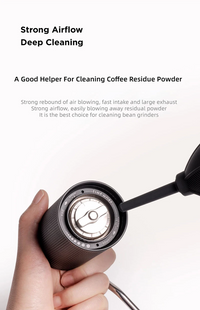 Soplador de aire Timemore para limpieza de molinillo de café y accesorios