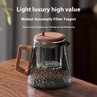 Tetera de alta gama Gianxi con tapa magnética y vidrio resistente