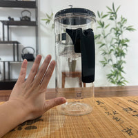 Tetera KAMJOVE de vidrio con infusor y filtro de presión resistente al calor