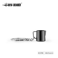 Llavero MHW-3BOMBER Mini Accesorio Barista de Café en Metal