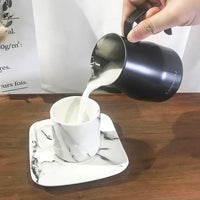 Jarra Easyworkz de alta gama de acero inoxidable para espumar leche y Latte art