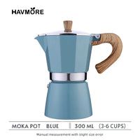 Cafetera Moka Italiana HAVMORE Clásica con Mango de Madera