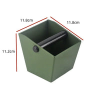 Caja para Golpear Café Espresso Antideslizante para Residuos