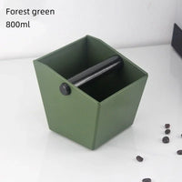 Caja para Golpear Café Espresso Antideslizante para Residuos