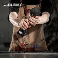 Toalla Absorbente para Barista MHW 3BOMBER con Anillo para Colgar