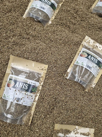 Anís Pimpinella anisum entero para moler o infusionar