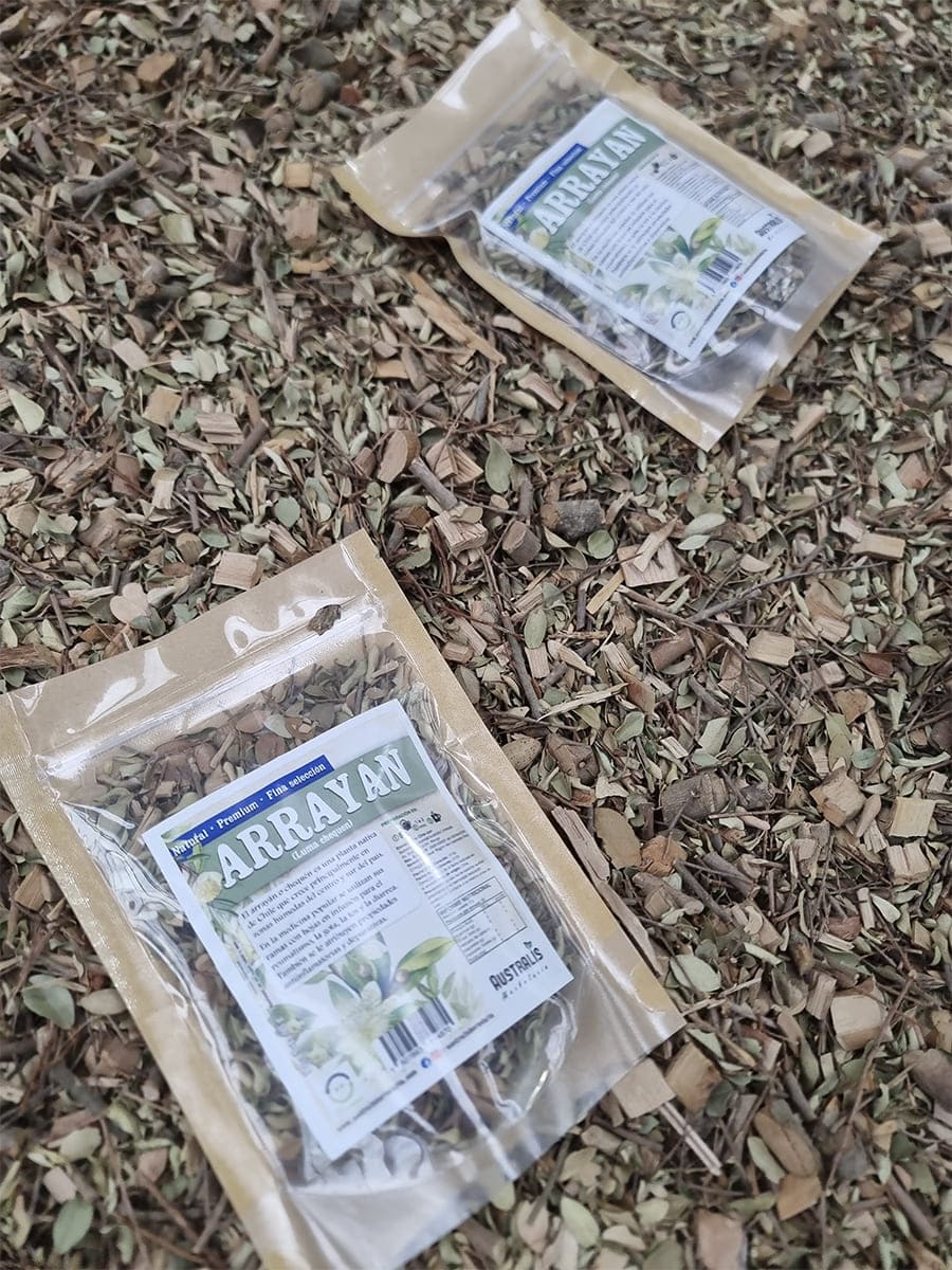 Arrayán tradicional en hojas secas para infusión