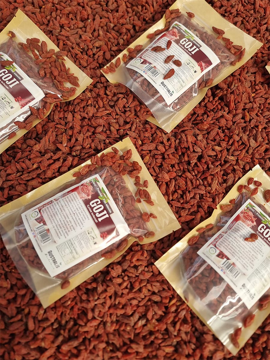 Goji seco para incorporar en cereales y avena