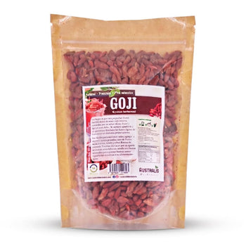 Bayas de goji Lycium barbarum deshidratadas
