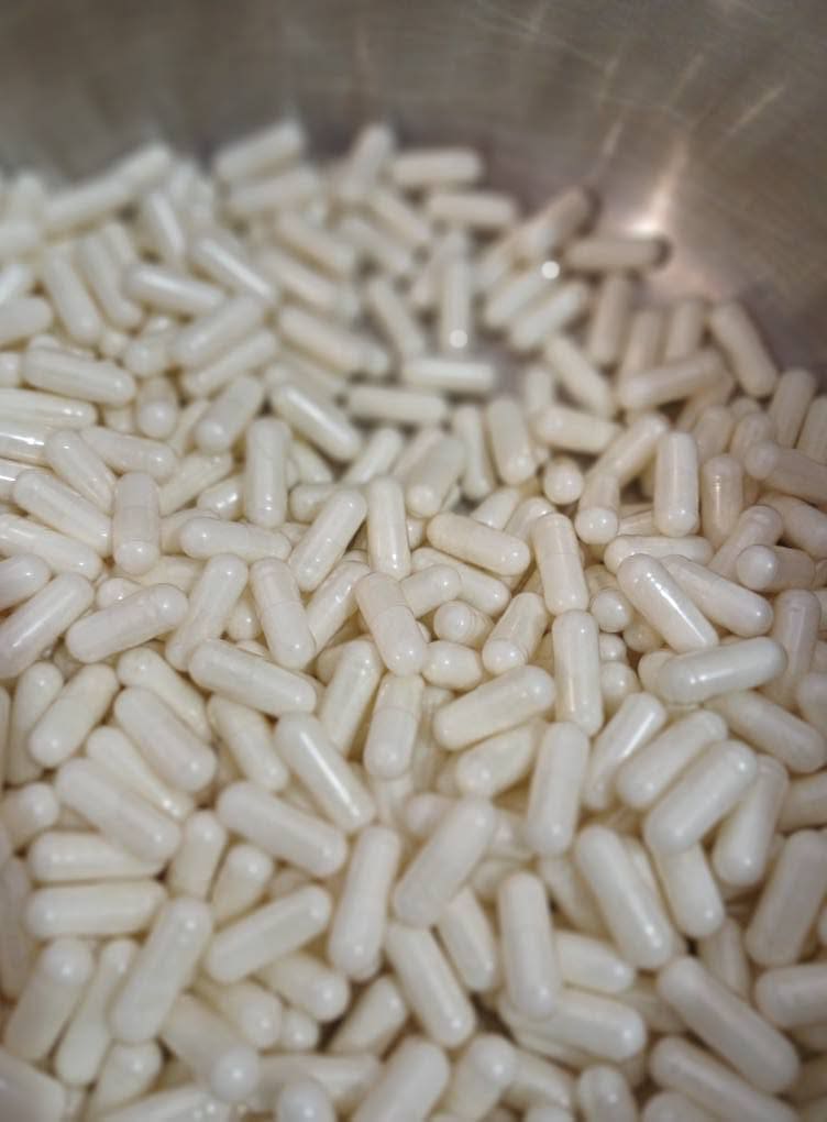 Cápsulas de gelatina número 1 en formato vacío para uso doméstico