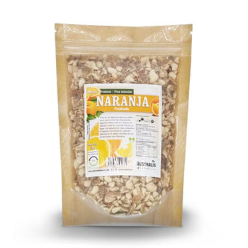 cascaras de naranja deshidratada