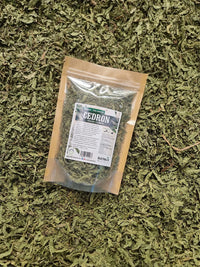 cedron hierba natural en hojas secas para infusion a granel en chile