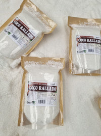 Coco rallado fino para galletas, queques y repostería
