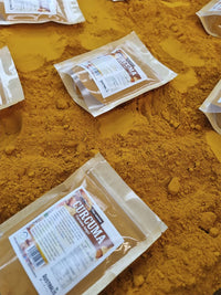 Cúrcuma en polvo para leche dorada