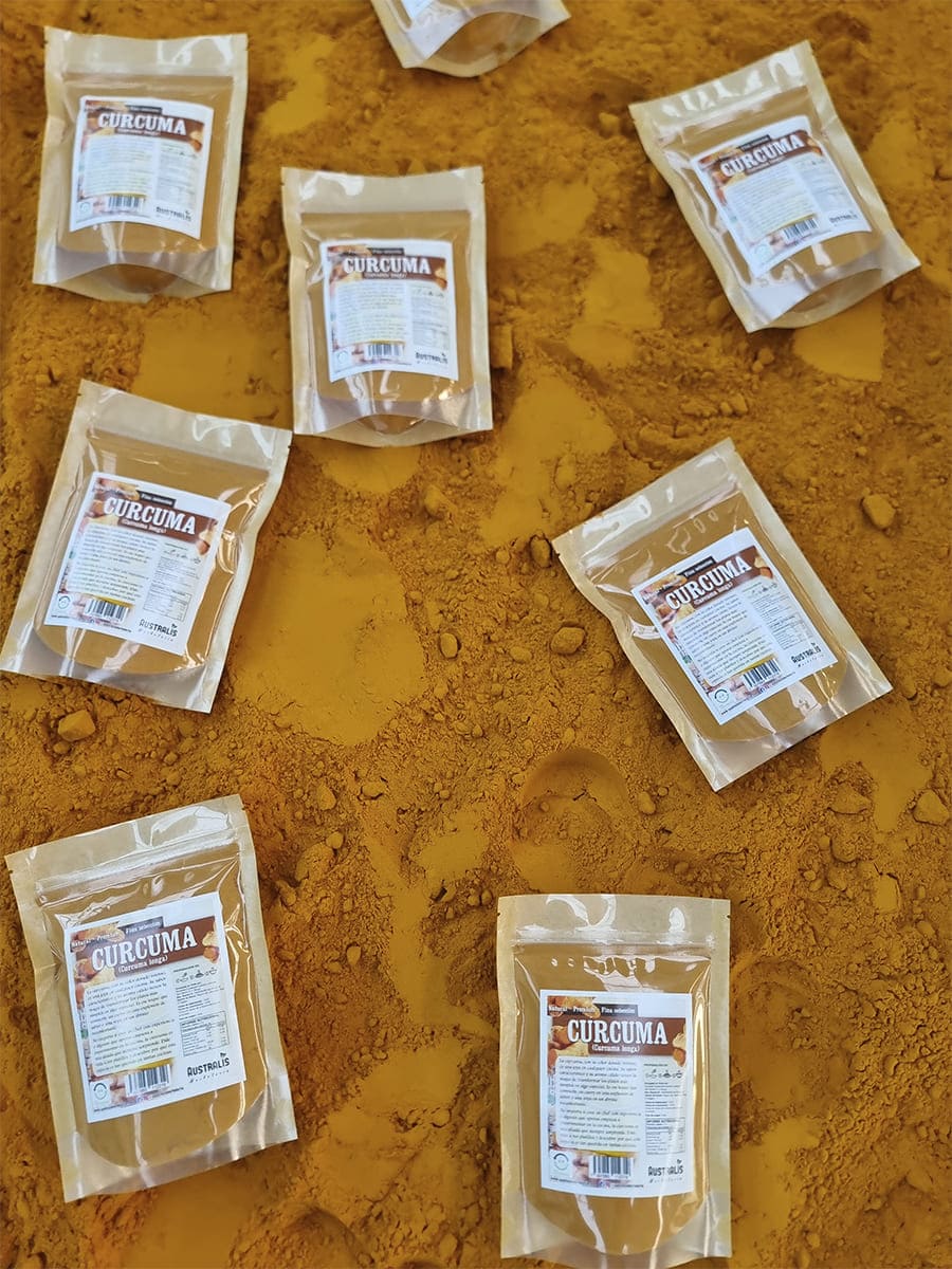 Cúrcuma molida natural para golden milk