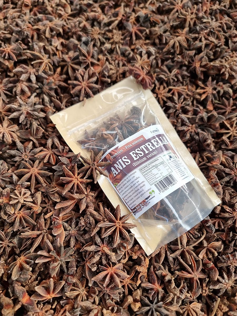 anis estrella entero natural a granel en chile