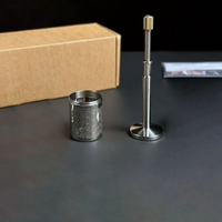 Filtro de té y café manual de acero inoxidable compacto