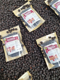 Guindas secas con carozo para preparaciones dulces