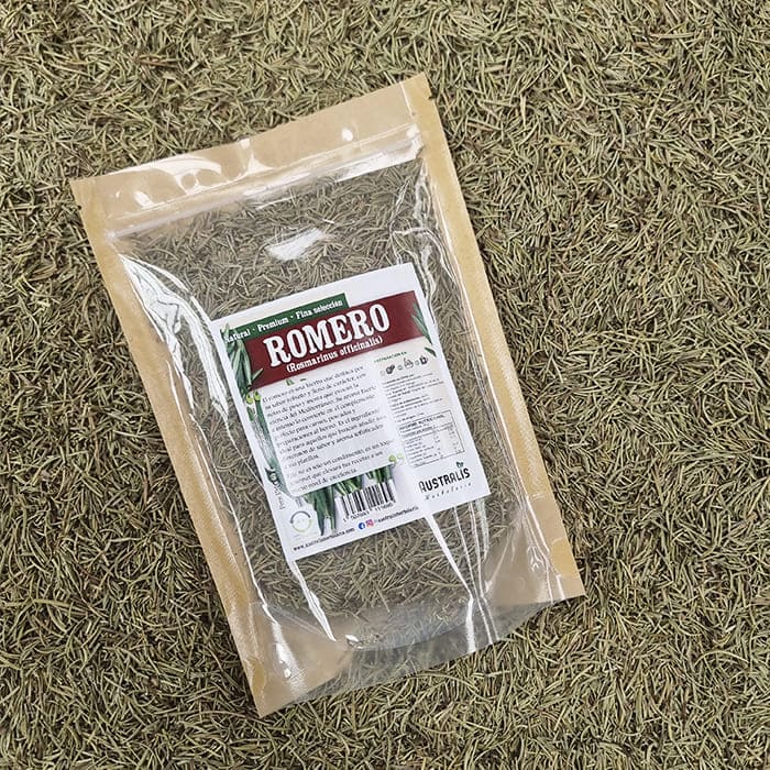 Hierba de romero seca para especia