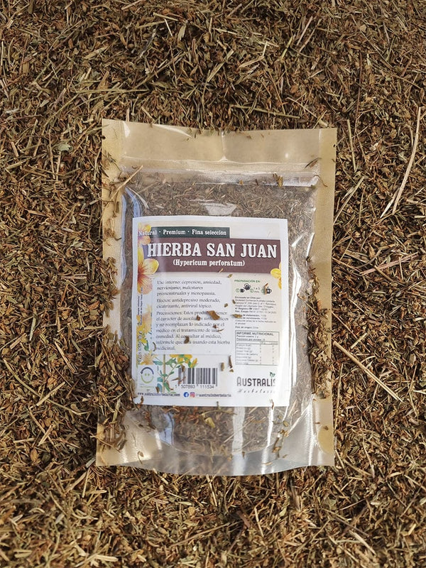 Hierba de San Juan e hipérico seco para infusión