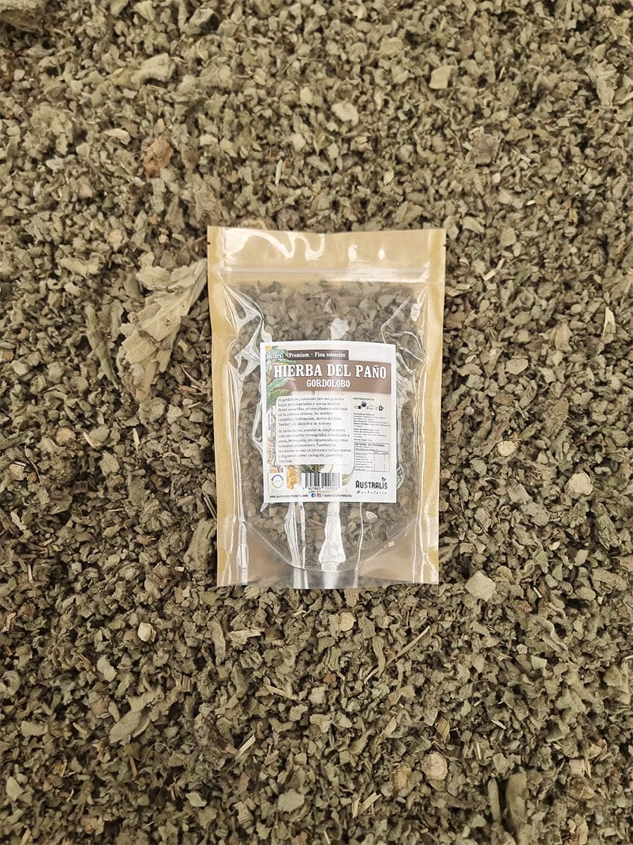 hierba del paño gordolobo hojas secas para té