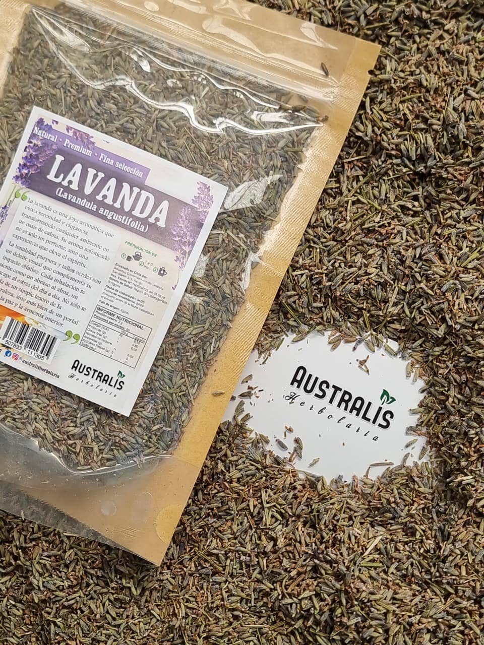 Flores de Lavanda Seca Hierba Infusión